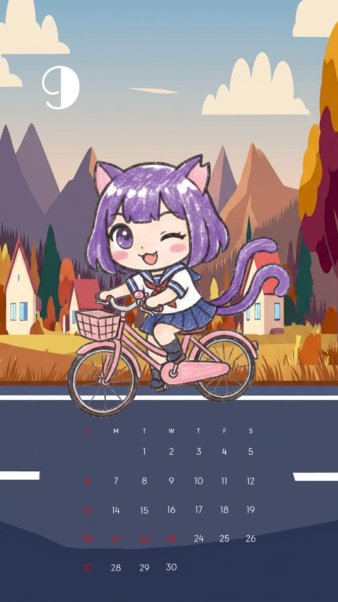 9月カレンダー